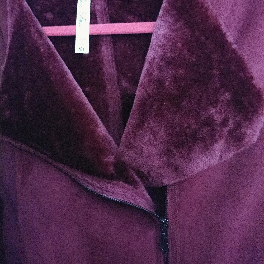A faux fur Coat
